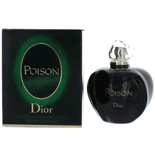 Poison by Christian Dior 3.4 oz Eau de Toilette Spray Perfume for Women