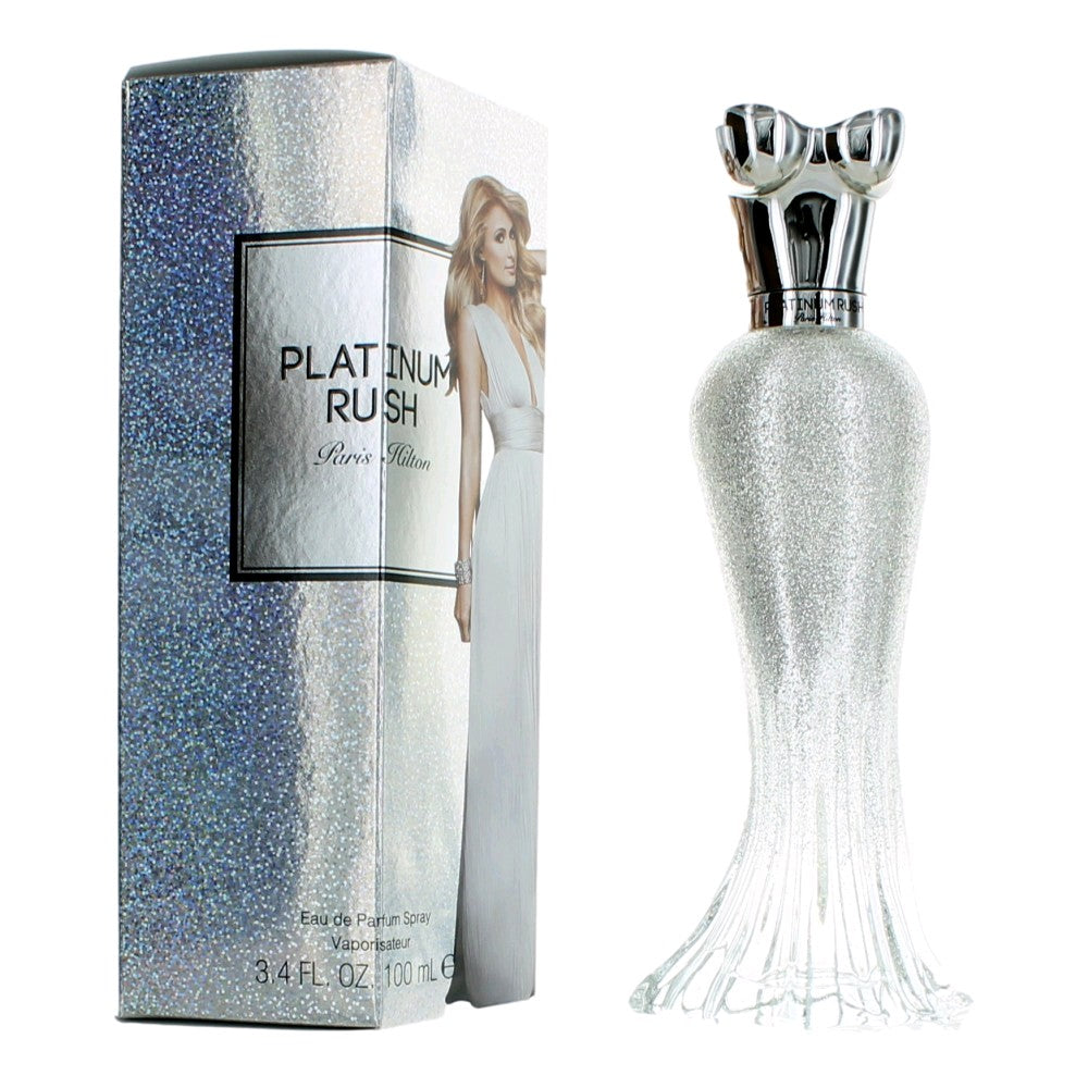 Platinum Rush by Paris Hilton 3.4 oz Eau de Parfum Spray Perfume for Women
