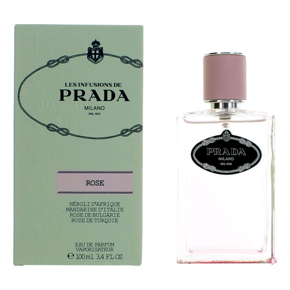 Prada Milano Infusion De Rose by Prada 3.4 oz Eau de Parfum Spray Perfume for Women