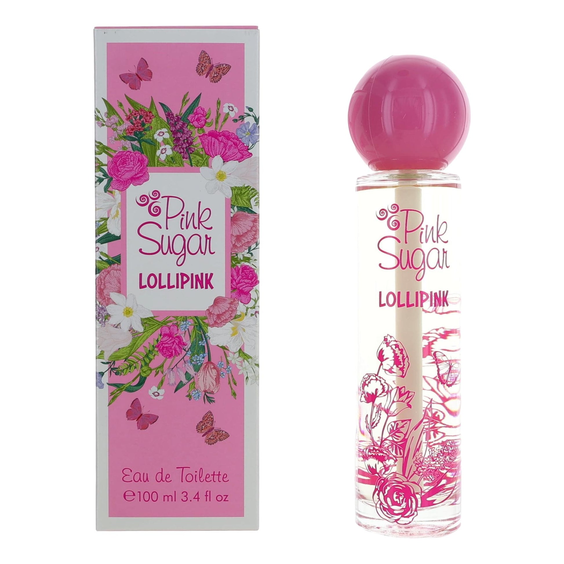 Pink Sugar Lollipink by Aquolina 3.4 oz Eau de Toilette Spray Perfume for Women