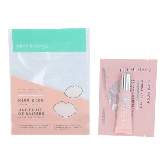 Patchology Kiss Kiss Lip Perfecting Duo by Patchology 2 Piece Lip Set
