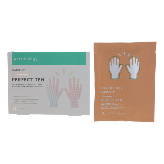 Patchology Warm Up Perfect Ten Self Warming Hand and Cuticle Mask- 1 Sheet