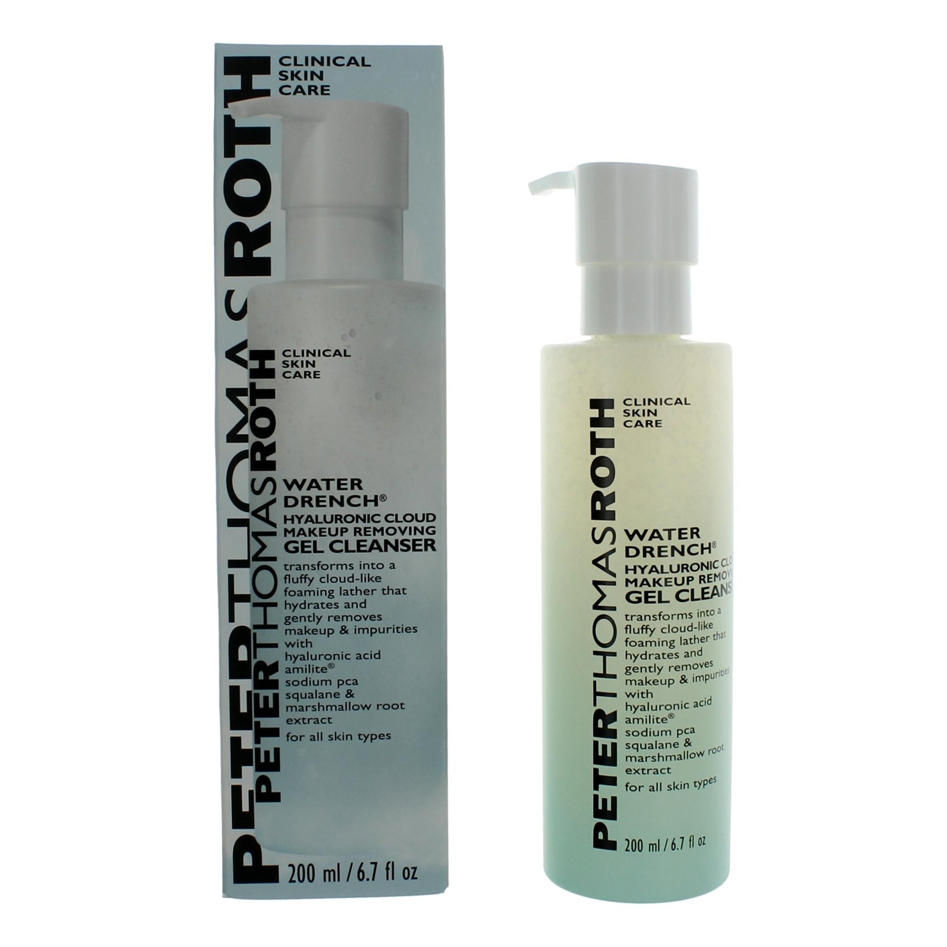 Peter Thomas Roth Water Drench 6.7 oz Hyaluronic Cloud Gel Cleanser