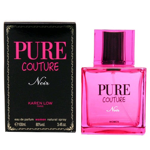 Pure Couture Noir by Karen Low 3.4 oz Eau de Parfum Spray Perfume for Women