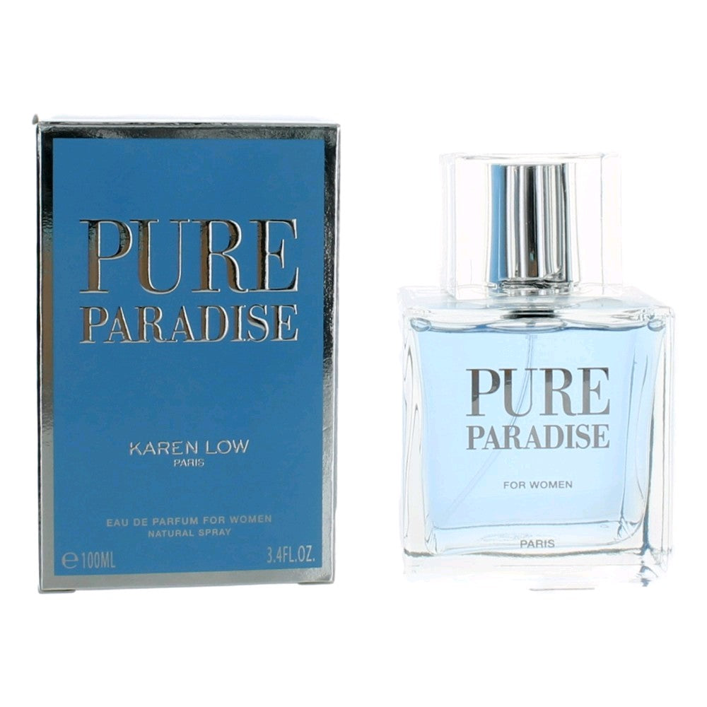 Pure Paradise by Karen Low 3.4 oz Eau de Parfum Spray Perfume for Women