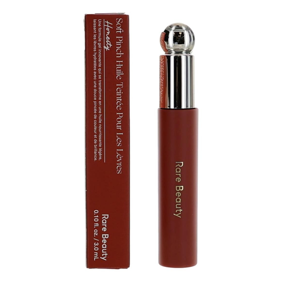 Rare Beauty Soft Pinch Lip Oil by Rare Beauty .10 oz Tinted Lip Oil- Honesty