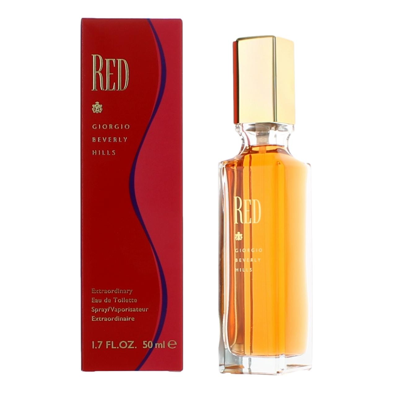 Red by Beverly Hills 1.7 oz Eau de Toilette Spray Perfume for Women