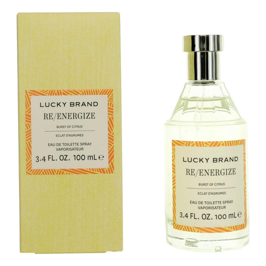 Lucky Brand Re/Energize by Lucky Brand 3.4 oz Eau de Toilette Spray Perfume for Women