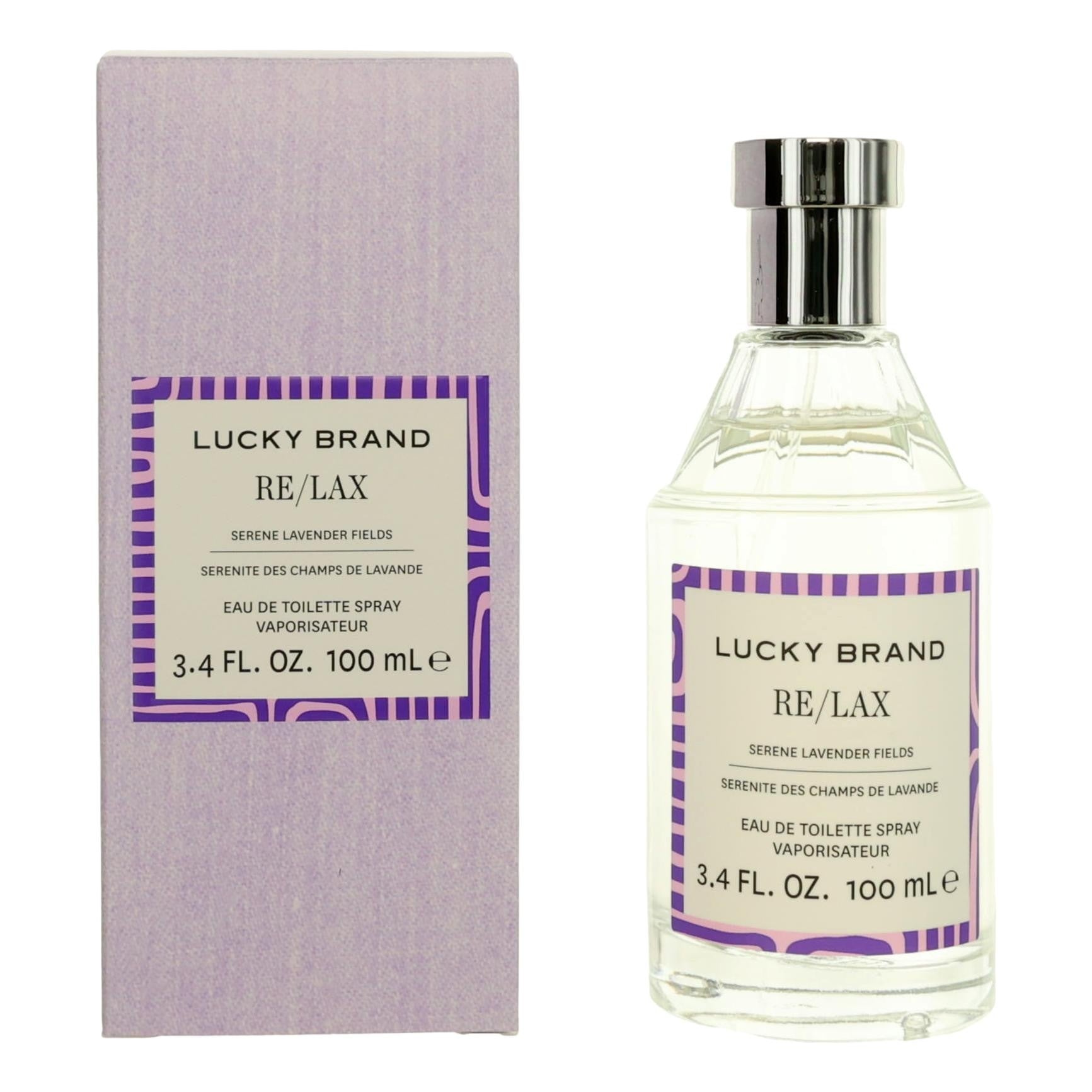 Lucky Brand Re/Lax by Lucky Brand 3.4 oz Eau de Toilette Spray Perfume for Women