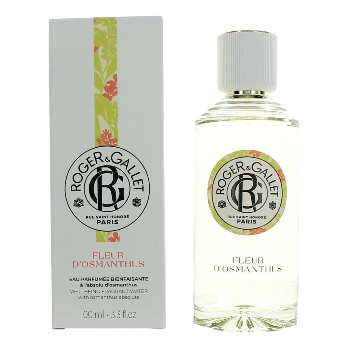 Roger & Gallet Fleur D'Osmanthus 3.3 oz Eau Parfumee Spray Perfume for Women