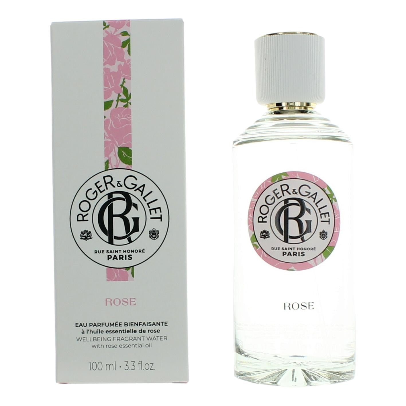 Roger & Gallet Rose by Roger & Gallet 3.3 oz Eau Parfumee Spray Perfume for Women