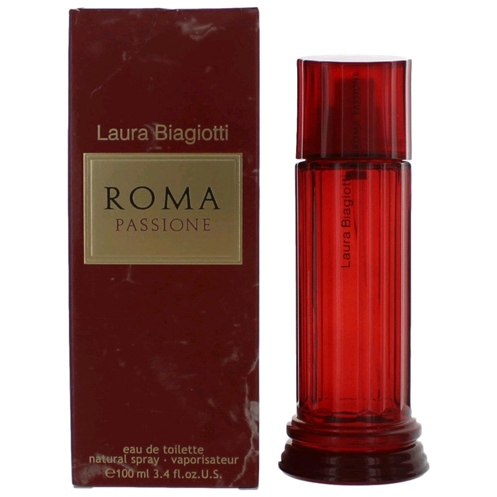 Roma Passione by Laura Biagiotti 3.4 oz Eau de Toilette Spray Perfume for Women