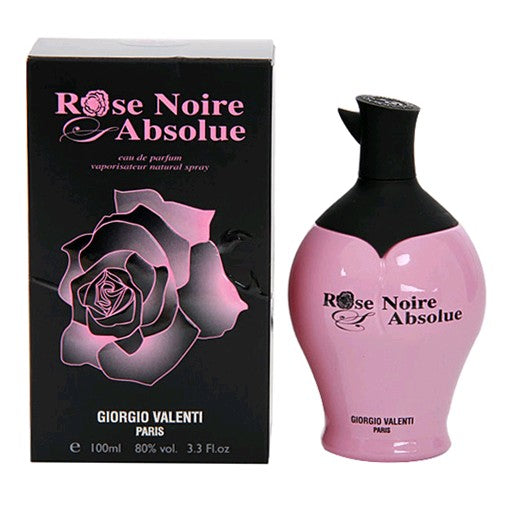 Rose Noire Absolue by Giorgio Valenti 3.4 oz Eau de Parfum Spray Perfume for Women