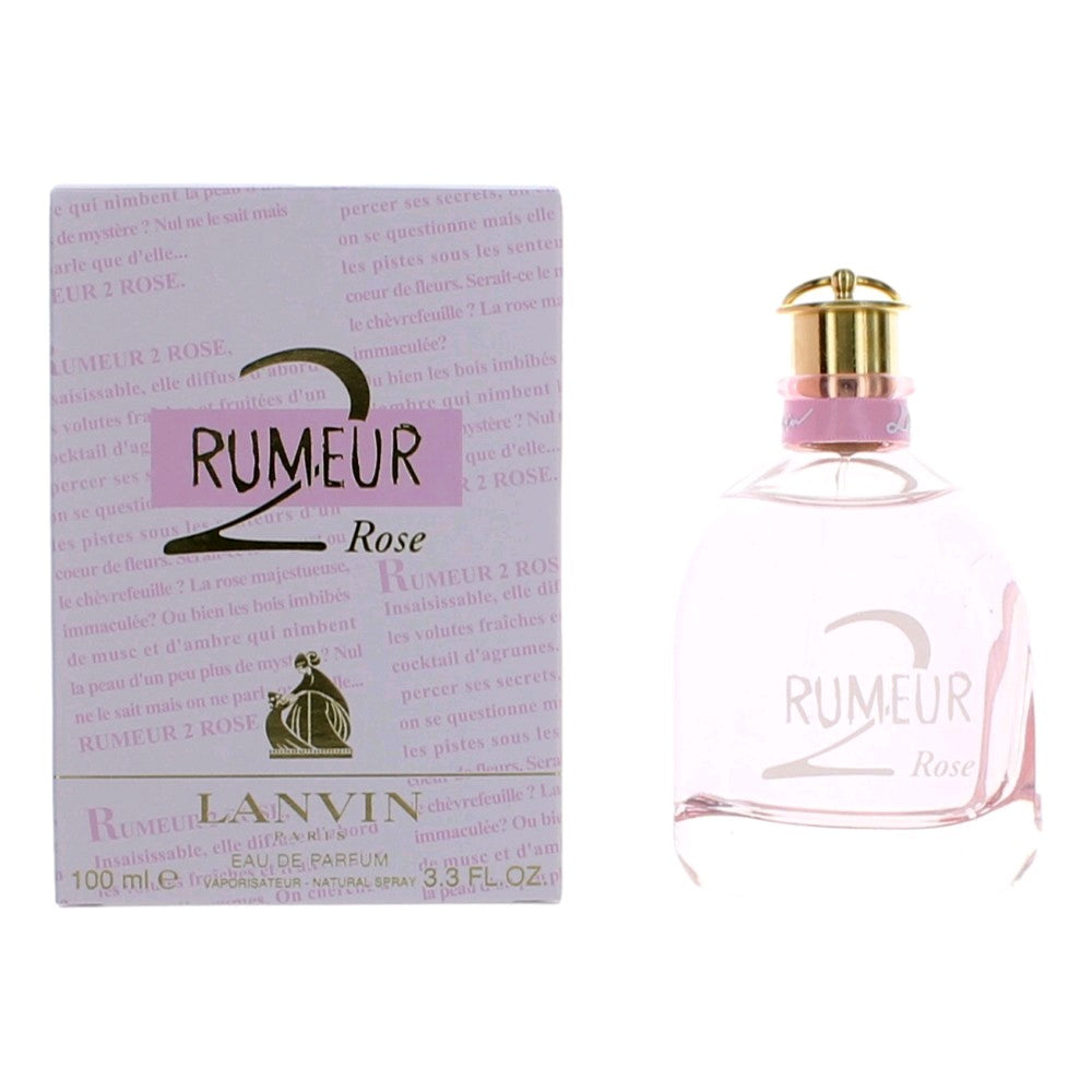Rumeur 2 Rose by Lanvin 3.3 oz Eau de Parfum Spray Perfume for Women