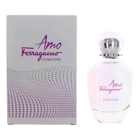 Amo Ferragamo Flowerful by Salvatore Ferragamo 3.4 oz Eau de Toilette Spray Perfume for Women