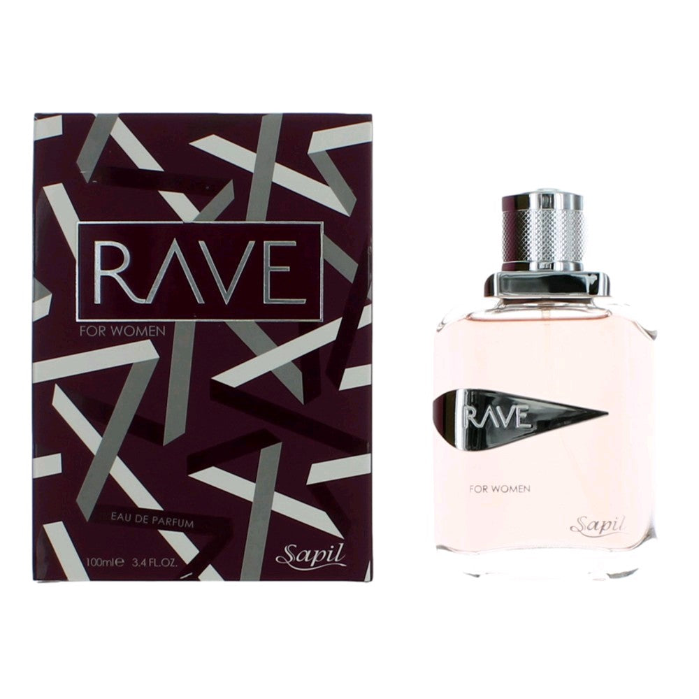 Rave by Sapil 3.4 oz Eau de Parfum Spray Perfume for Women