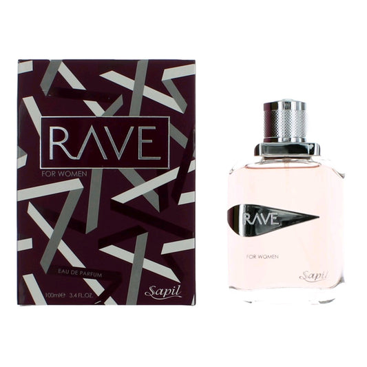 Rave by Sapil 3.4 oz Eau de Parfum Spray Perfume for Women
