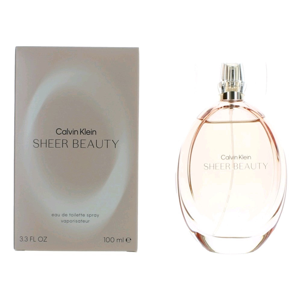Sheer Beauty by Calvin Klein 3.4 oz Eau de Toilette Spray Perfume for Women
