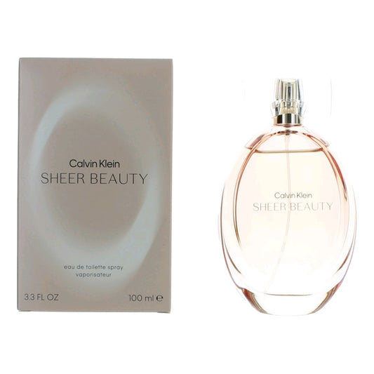 Sheer Beauty by Calvin Klein 3.4 oz Eau de Toilette Spray Perfume for Women