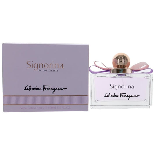 Signorina by Salvatore Ferragamo 3.4 oz Eau de Toilette Spray Perfume for Women