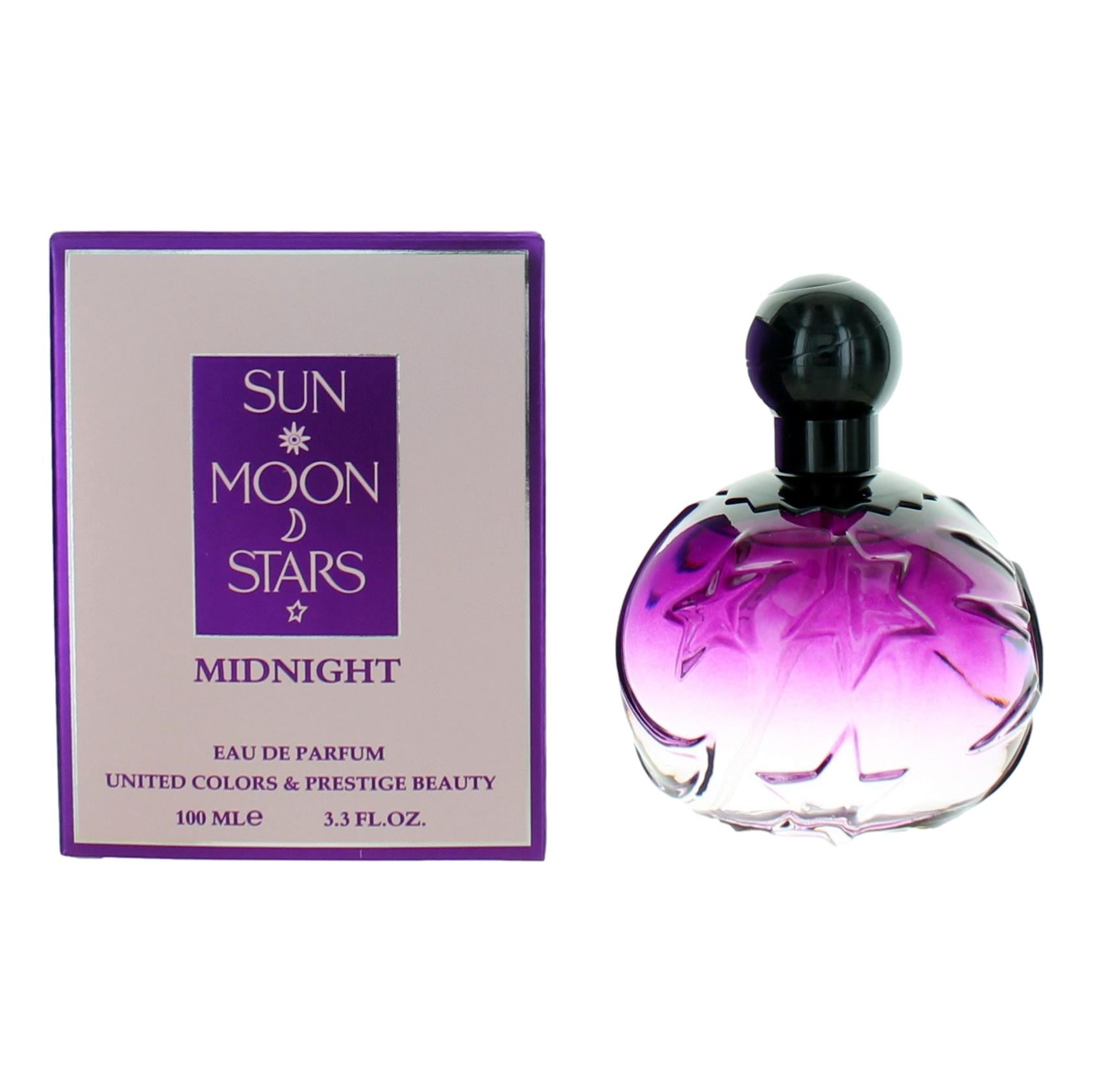 Sun Moon Stars Midnight by United Colors 3.4 oz Eau de Parfum Spray Perfume for Women