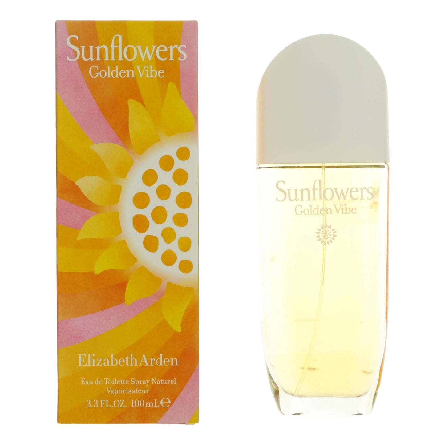 Sunflowers Golden Vibe by Elizabeth Arden 3.3 oz Eau de Toilette Spray Perfume for Women