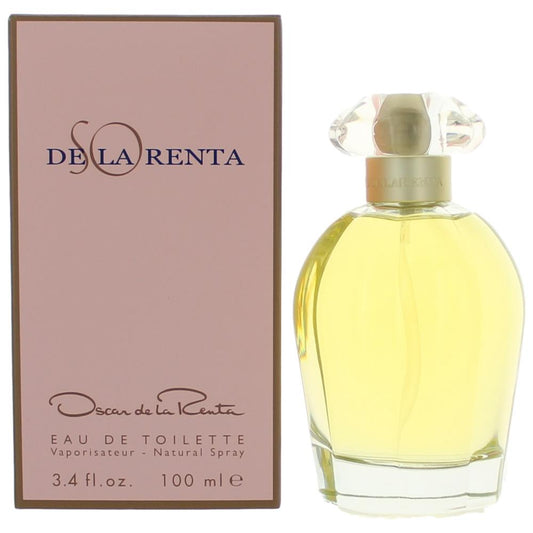 So De La Renta by Oscar De La Renta 3.3 oz Eau de Toilette Spray Perfume for Women