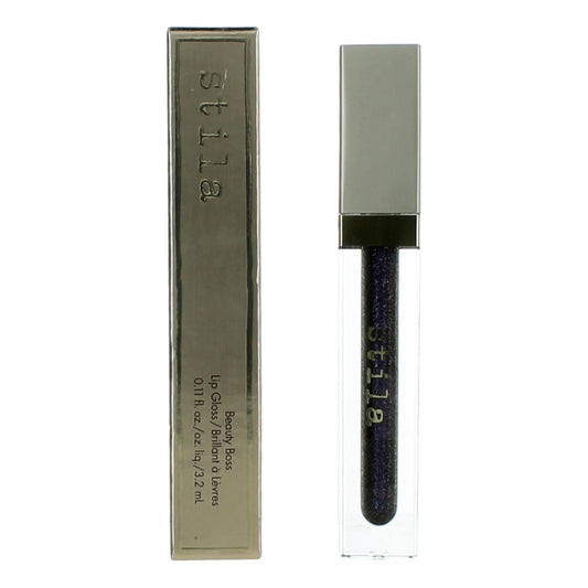 Stila Beauty Boss by Stila Beauty .11 oz Lip Gloss- In the Black