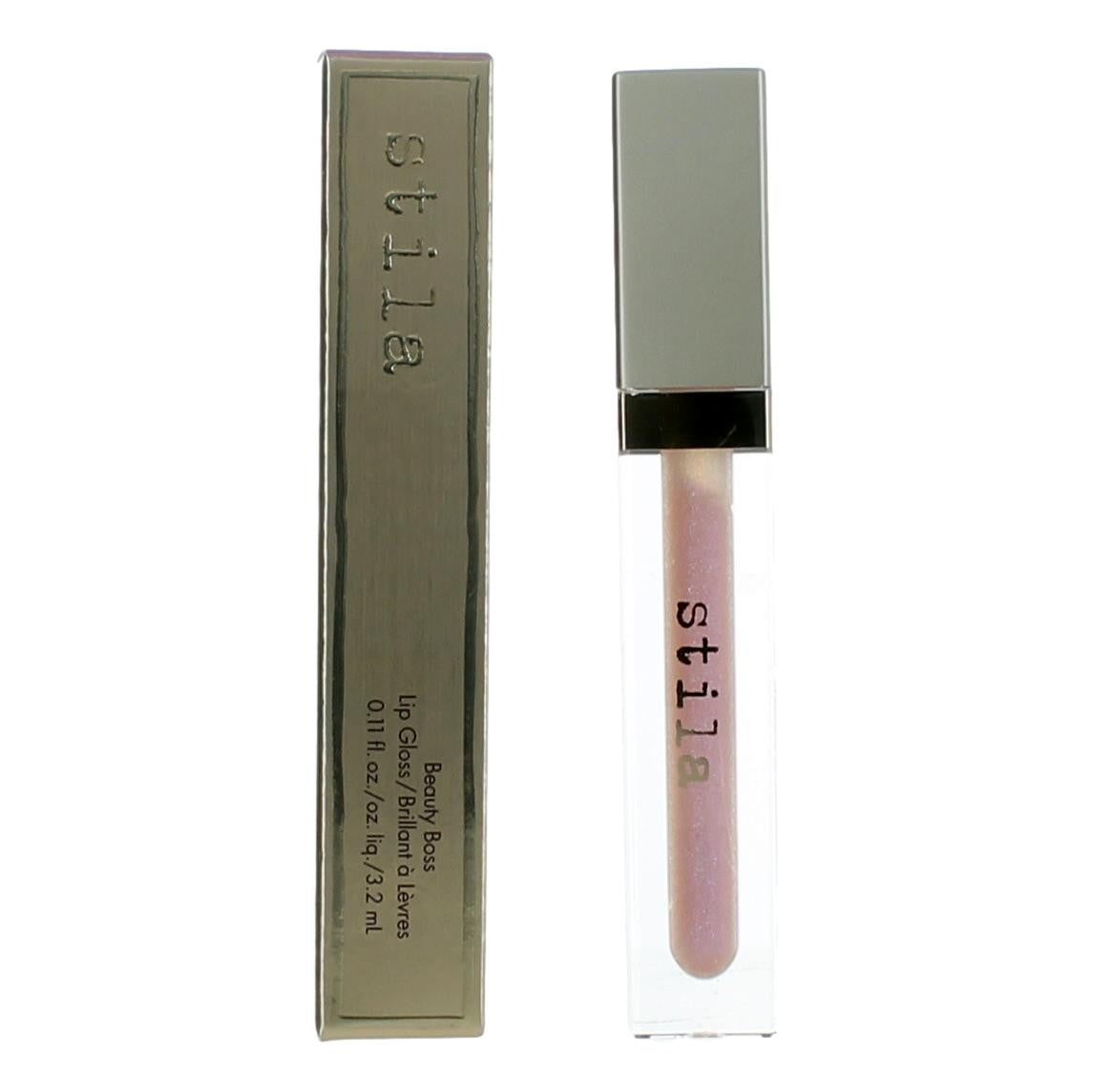 Stila Beauty Boss by Stila Beauty .11 oz Lip Gloss- Pink Slip