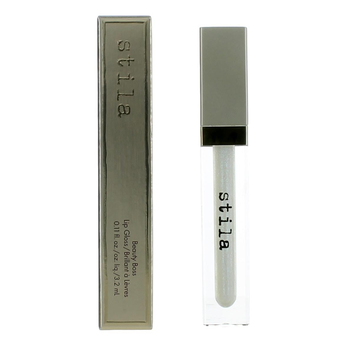Stila Beauty Boss by Stila Beauty .11 oz Lip Gloss- Whitespace