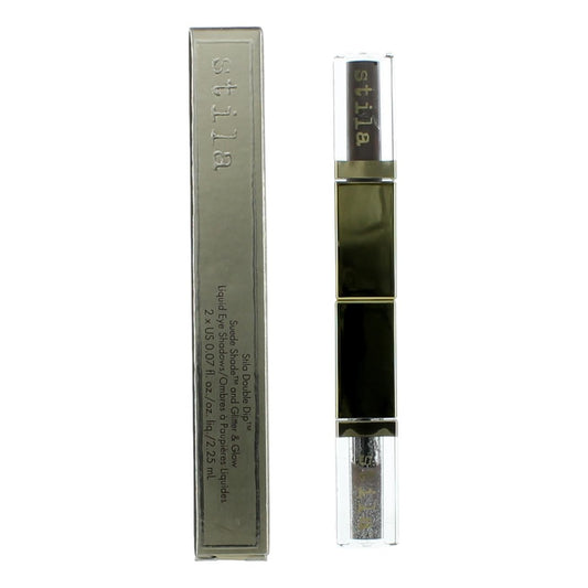 Stila Double Dip by Stila Beauty 2 x .07 oz Liquid Eye Shadows- Grey Fox