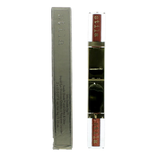 Stila Double Dip by Stila Beauty 2 x .07 oz Liquid Eye Shadows- Hot Tamale