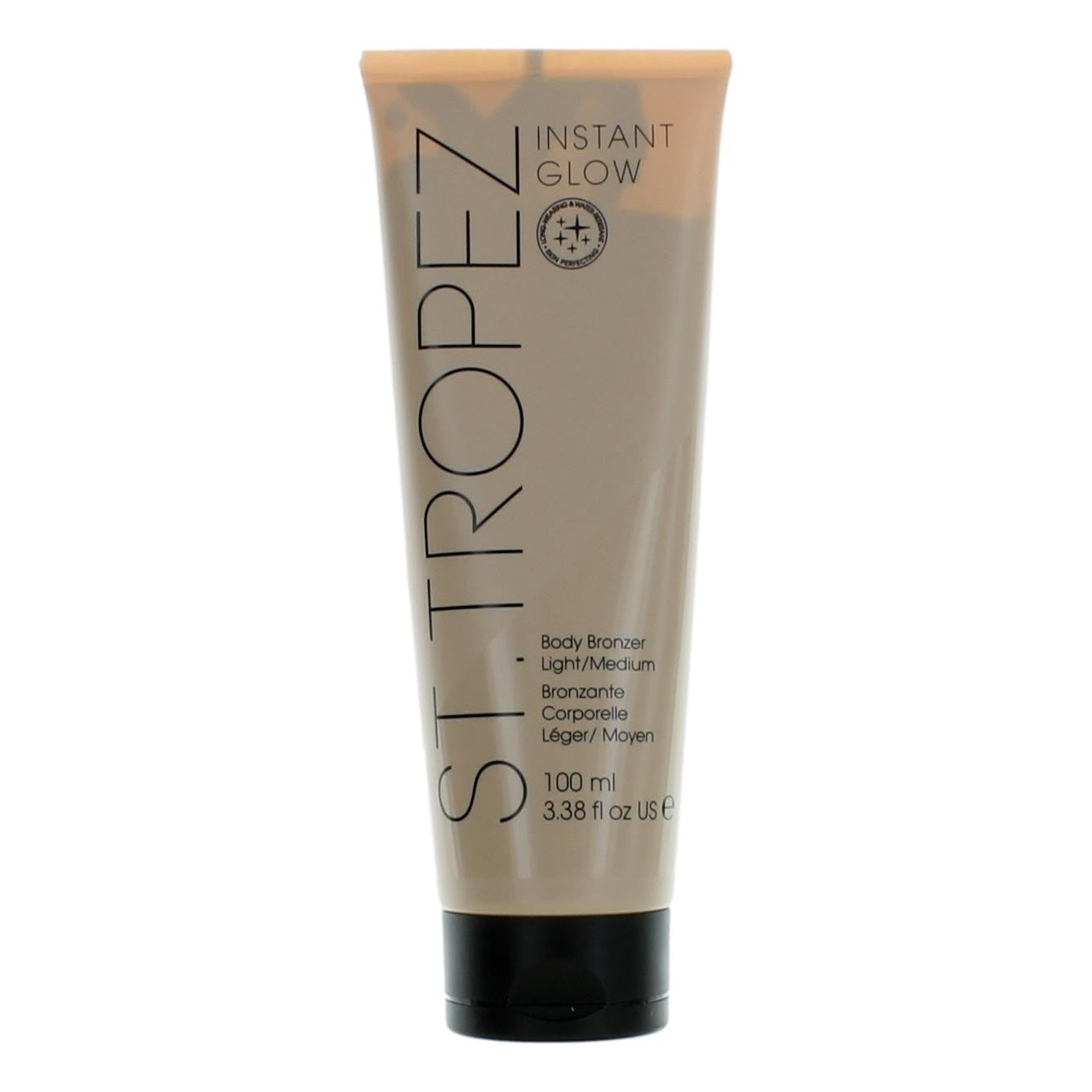 St. Tropez Instant Glow 3.3 oz Face & Body Bronzer for Unisex - Light Medium