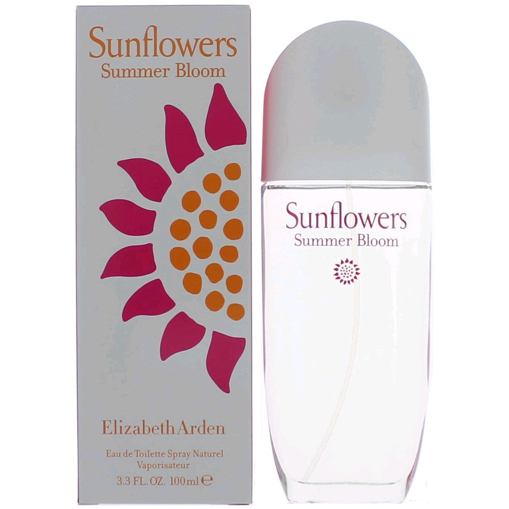 Sunflowers Summer Bloom by Elizabeth Arden 3.4 oz Eau de Toilette Spray Perfume for Women