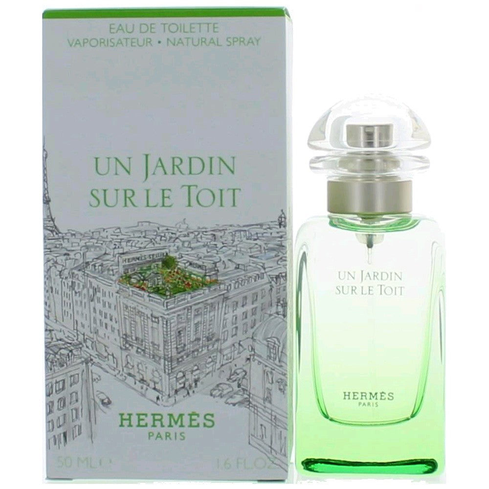 Un Jardin Sur Le Toit by Hermes 1.6 oz Eau de Toilette Spray Perfume for Women