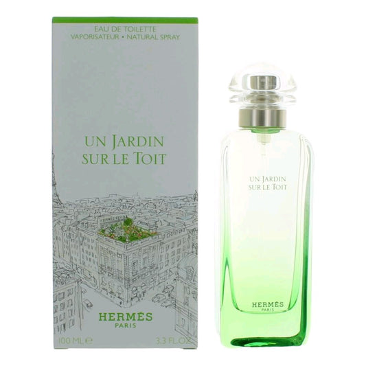 Un Jardin Sur Le Toit by Hermes 3.3 oz Eau de Toilette Spray Perfume for Women