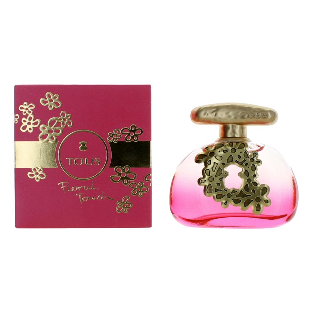 Tous Floral Touch by Tous 3.4 oz Eau de Toilette Spray Perfume for Women