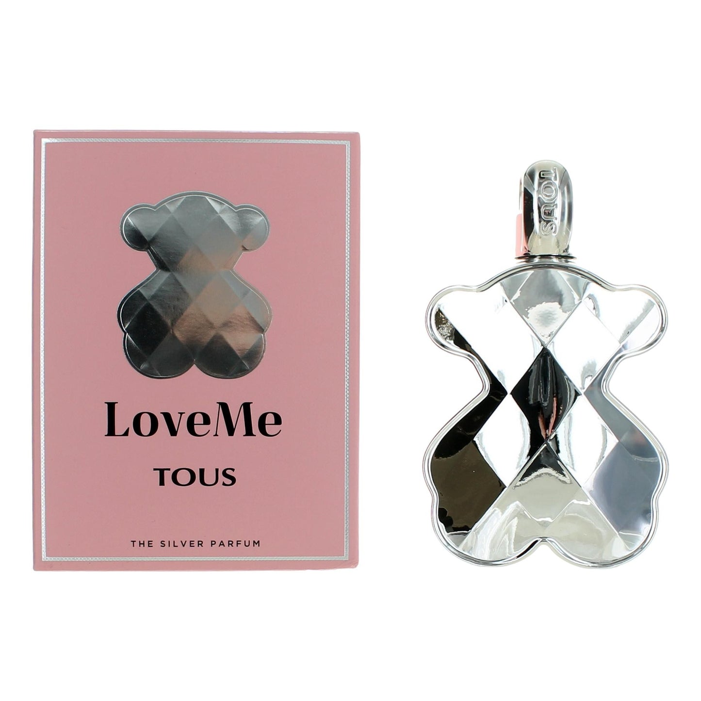 Tous LoveME The Silver Parfum by Tous 3 oz Eau de Parfum Spray Perfume for Women