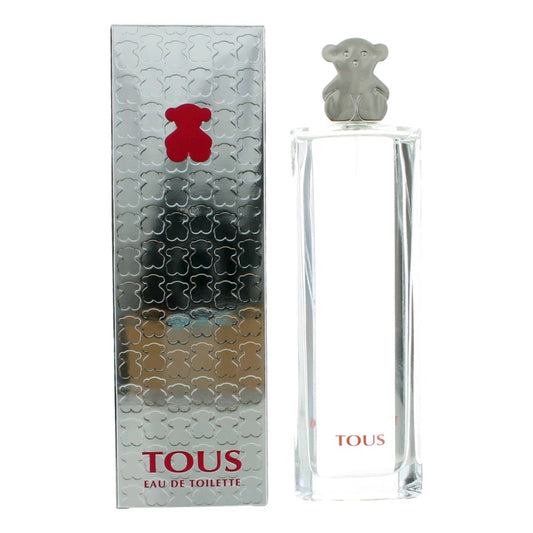 Tous Silver by Tous 3 oz Eau de Toilette Spray Perfume for Women