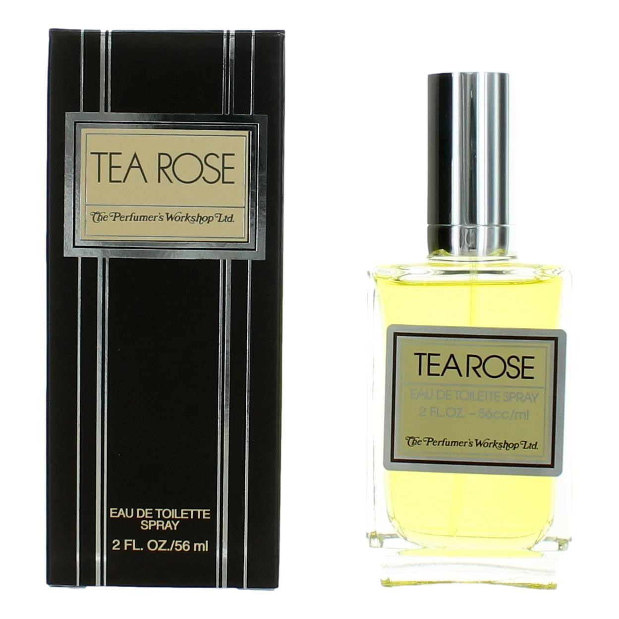 Tea Rose by Perfumer's Workshop 2 oz Eau de Toilette Spray Perfume for Women