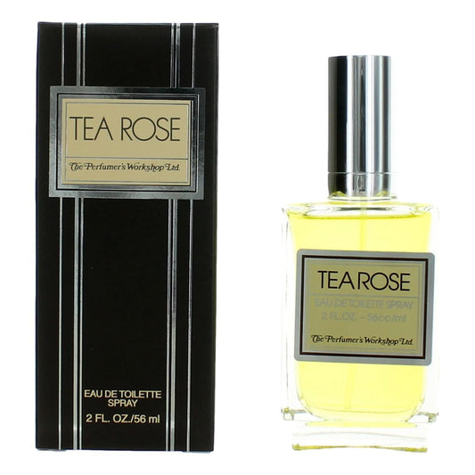Tea Rose by Perfumer's Workshop 2 oz Eau de Toilette Spray Perfume for Women