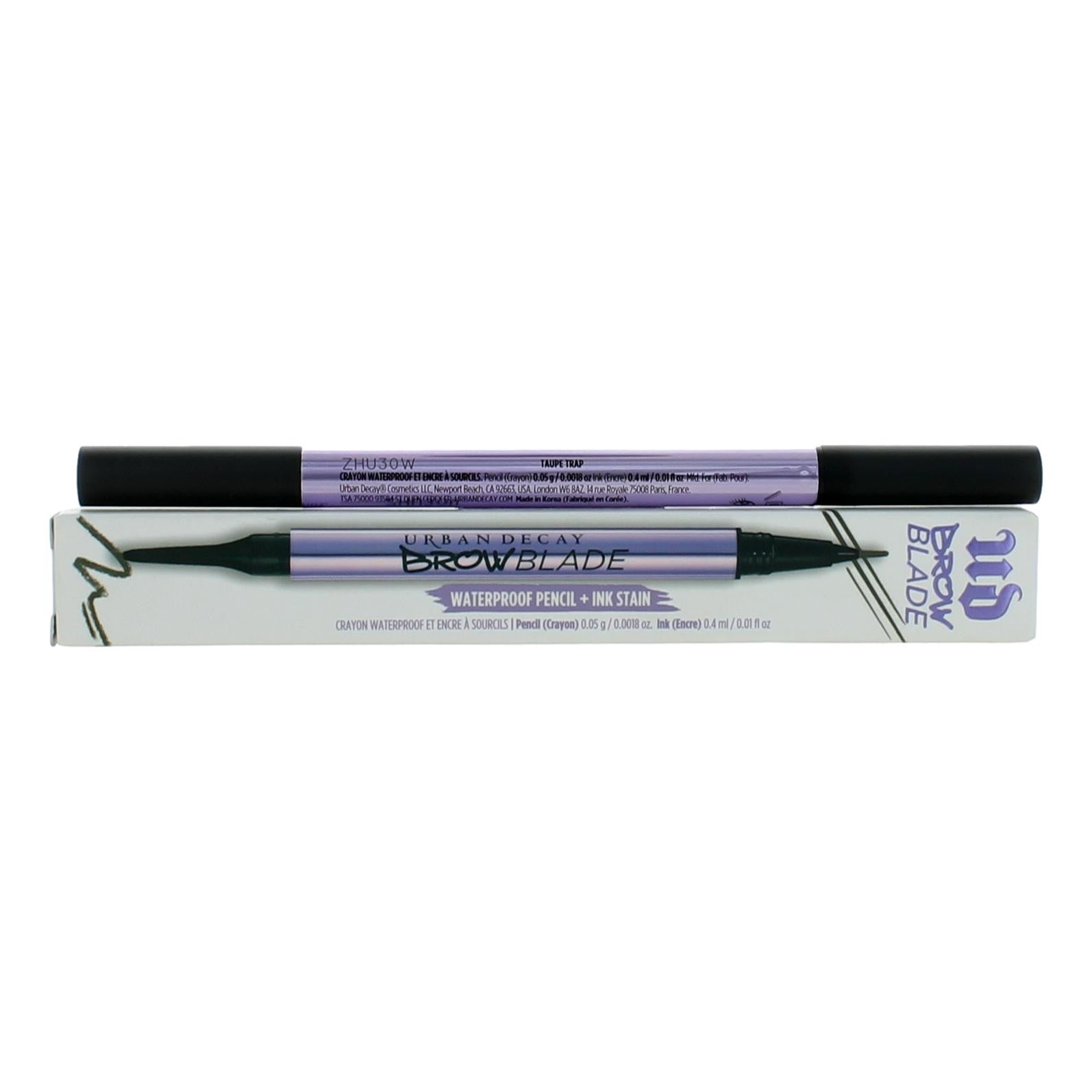 Urban Decay Brow Blade by Urban Decay .01 oz Waterproof Pencil & Ink Stain- Taupe Trap