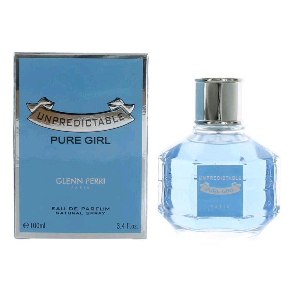 Unpredictable Pure Girl by Glenn Perri 3.4 oz Eau de Parfum Spray Perfume for Women