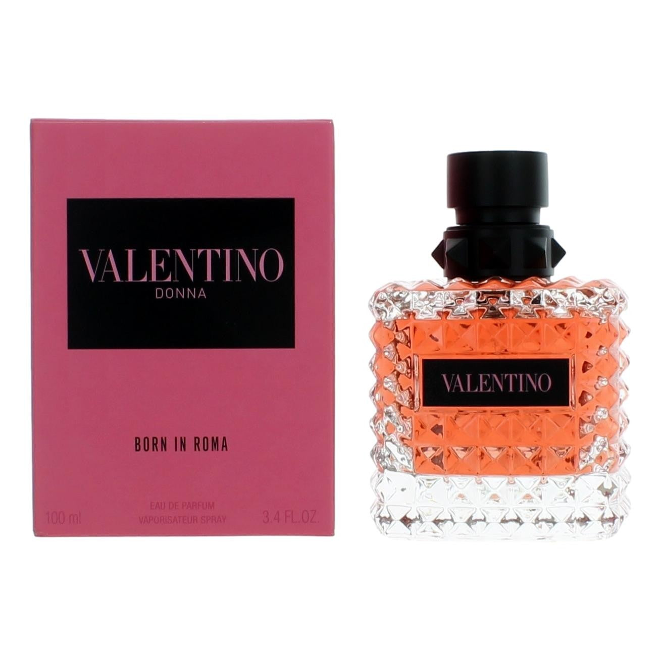 Valentino Donna Born In Roma by Valentino 3.4 oz Eau de Parfum Spray Perfume for Women (Pink)