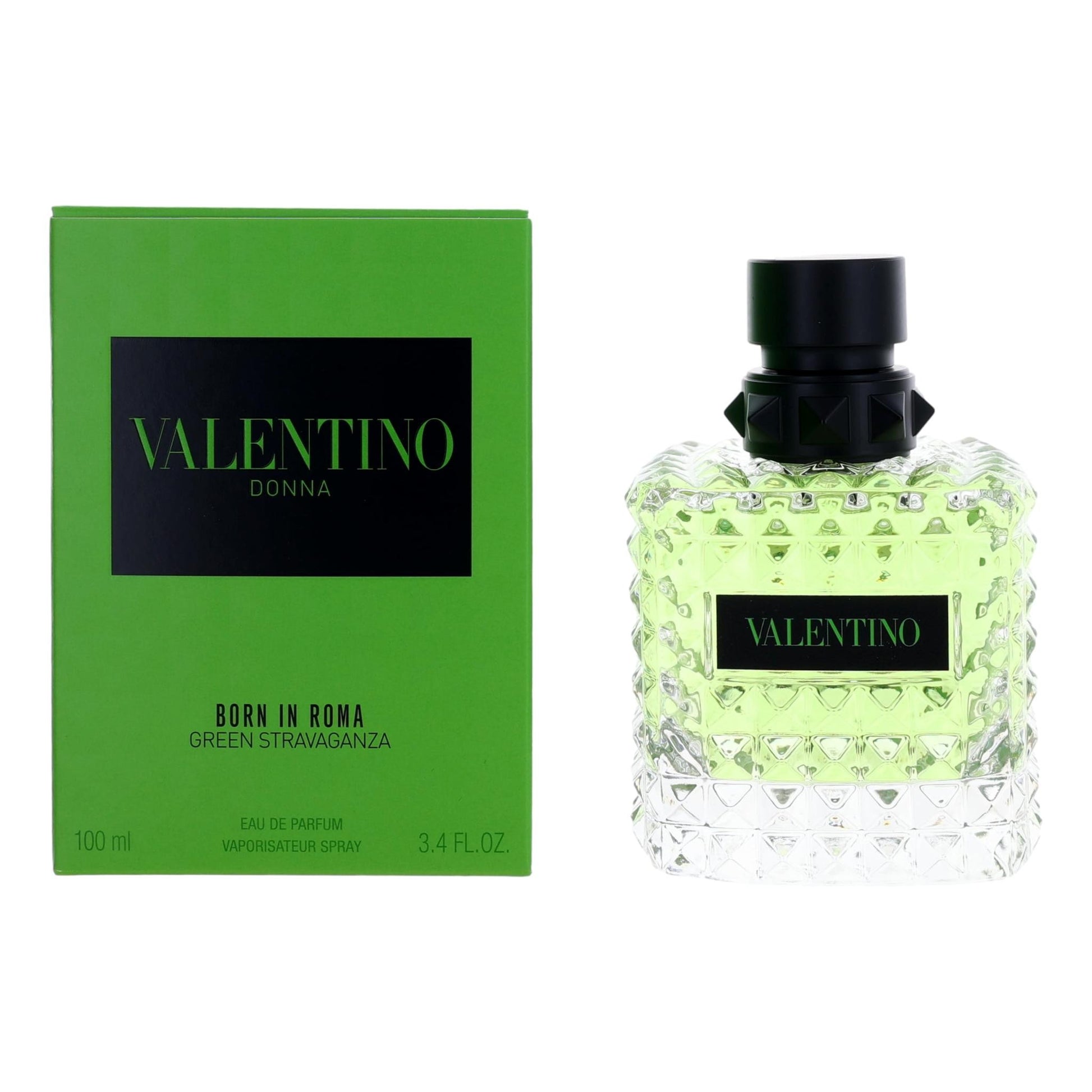 Valentino Donna Born in Roma Green Stravaganza 3.4 oz Eau de Parfum Spray Perfume for Women