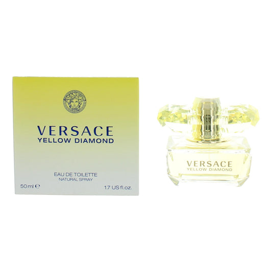 Versace Yellow Diamond by Versace 1.7 Eau de Toilette Spray Perfume for Women