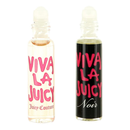 Viva la Juicy Duo by Juicy Couture .34 oz total 2 Scent Rollerball Women