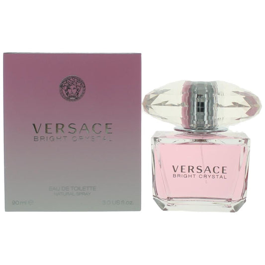 Versace Bright Crystal by Versace 3 oz Eau de Toilette Spray Perfume for Women