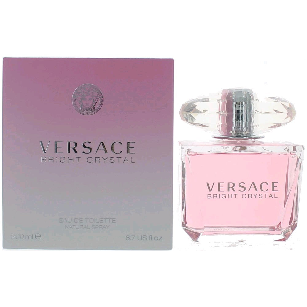 Versace Bright Crystal by Versace 6.7 oz Eau de Toilette Spray Perfume for Women