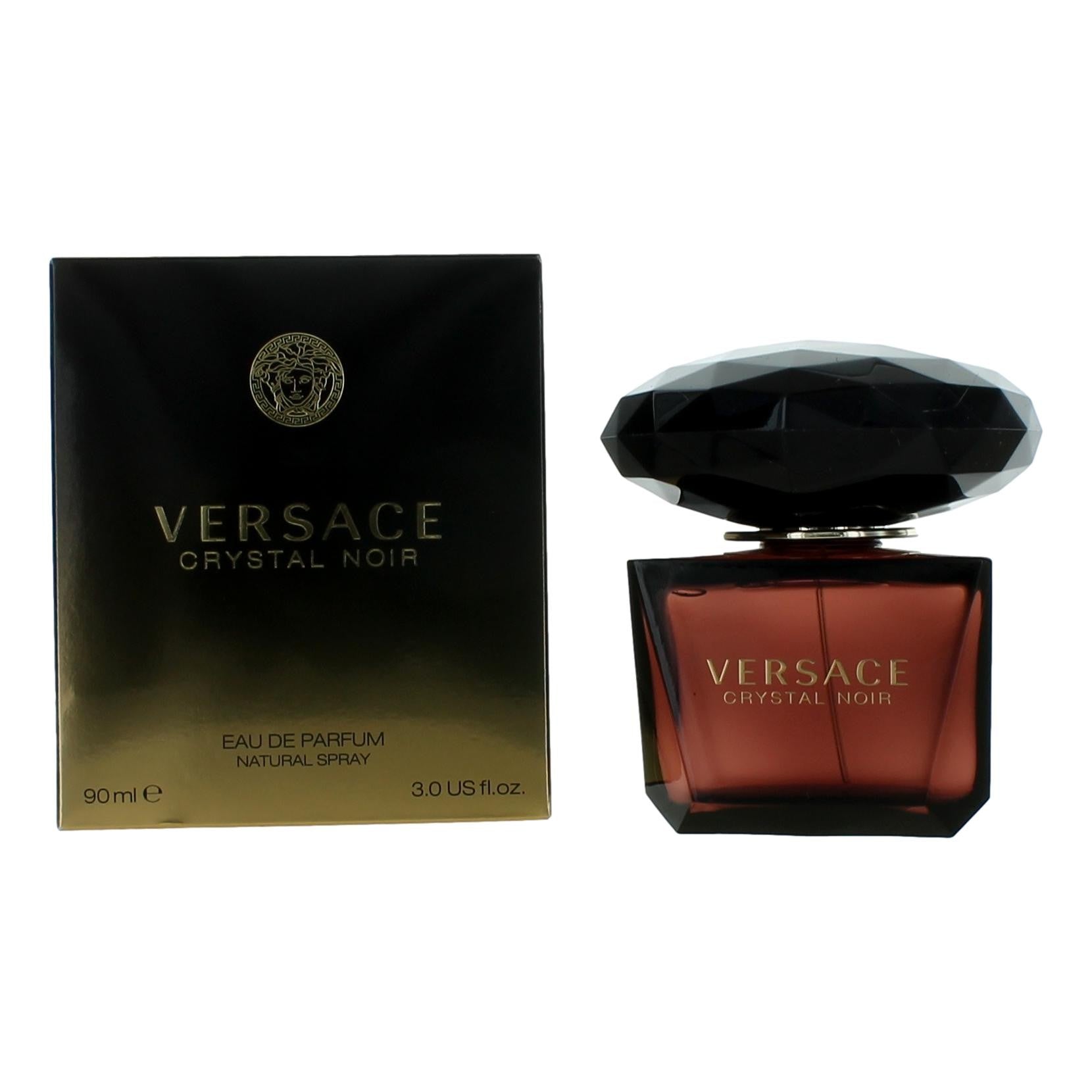 Versace Crystal Noir by Versace 3 oz Eau de Parfum Spray Perfume for Women